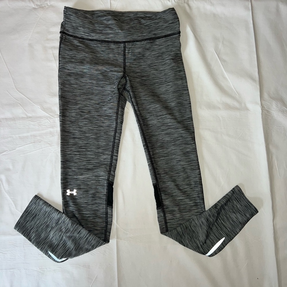 Under Armor Women's Legging ● Grey/White/Black ● S